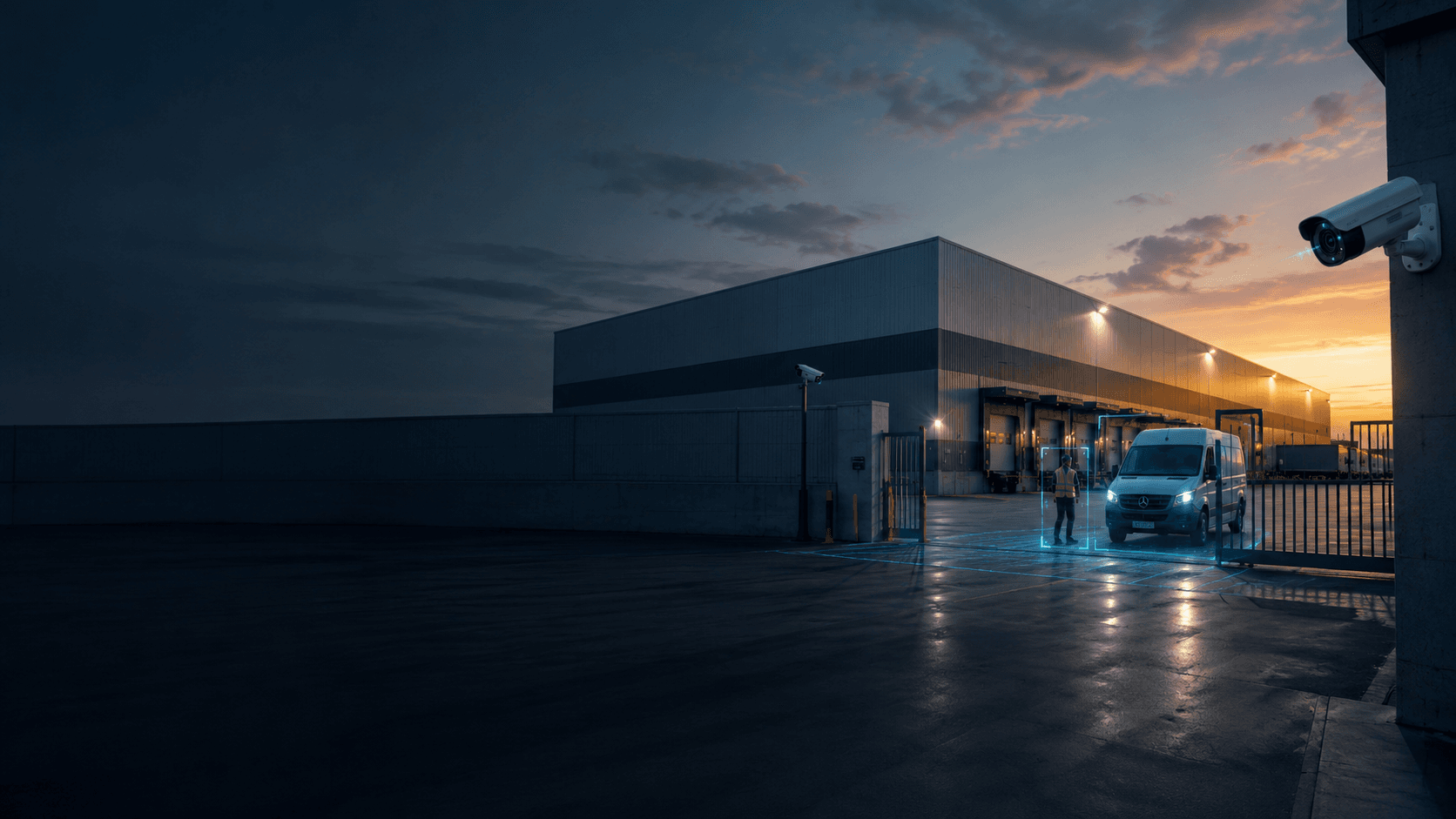 Videosorveglianza AI e azzeramento dei punti ciechi per un'azienda produttiva